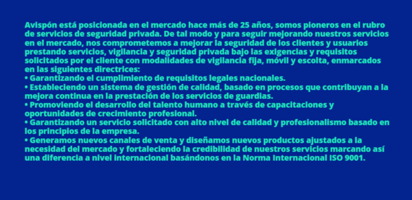 mision vision y valores de la empresa